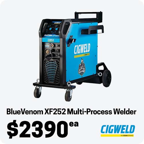 Cigweld W1400252 BlueVenom XF252 Multi-Process Inverter Welding Machine